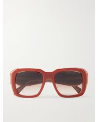 Loewe - Paula's Ibiza Signature Square-Frame Acetate Sunglasses - Lyst