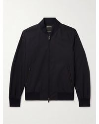 ZEGNA - Wool-Shell Bomber Jacket - Lyst