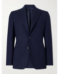 De Petrillo - Wool-Hopsack Blazer - Lyst