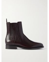 Brunello Cucinelli - Leather Chelsea Boots - Lyst
