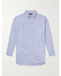 Comme des Garçons - Striped Cotton-Poplin Shirt - Lyst