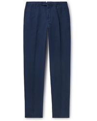 Incotex - Venezia 1951 Slim-Fit Garment-Dyed Chinolino Trousers - Lyst