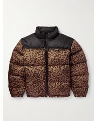 Vetements - Logo-Appliquéd Leopard-Print Shell Down Jacket - Lyst
