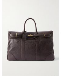 Brunello Cucinelli - Weekender aus vollnarbigem Leder - Lyst