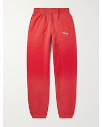 CHERRY LA - Tapered Logo-Embroidered Sweatpants - Lyst