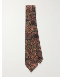 Drake's - 7Cm Paisley-Print Wool And Silk-Blend Tie - Lyst