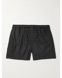 Valentino Garavani - Straight-Leg Mid-Length Logo-Jacquard Swim Shorts - Lyst