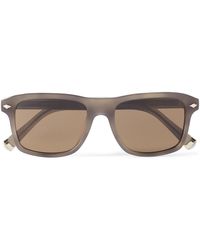 Brunello Cucinelli - Square-Frame Acetate Sunglasses - Lyst