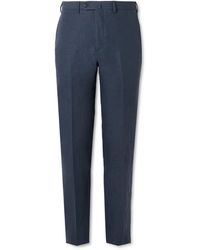De Petrillo - Slim-fit Linen Suit Trousers - Lyst