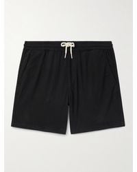 NN07 - Gregor Straight-Leg Tencel Lyocell And Lenzing Ecovero-Blend Twill Drawstring Shorts - Lyst