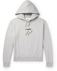 Jil Sander - Logo Hoodie - Lyst