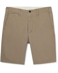 Visvim - Straight-leg Cotton-twill Chino Shorts - Lyst