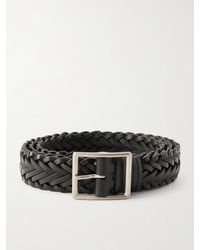 Nili Lotan - 3cm Nic Woven Leather Belt - Lyst