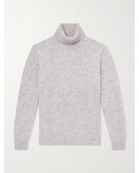 Brunello Cucinelli - Alpaca-Blend Rollneck Sweater - Lyst