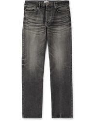 Fear Of God - Straight-Leg Logo-Appliquéd Jeans - Lyst