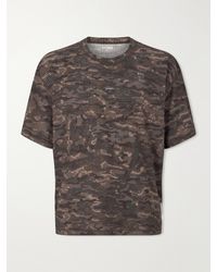 Satisfy - Embellished Printed Space-O Mesh T-Shirt - Lyst