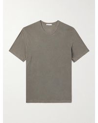 James Perse - Combed Cotton-Jersey T-Shirt - Lyst