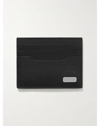 Dunhill - 1893 Harness Pebble-grain Leather Cardholder - Lyst