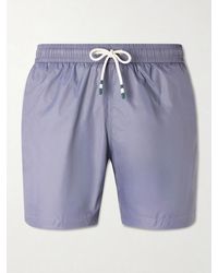 Hartford - Straight-Leg Mid-Length Recycled Swim Shorts - Lyst