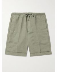 Canali - Shorts A Gamba Dritta - Lyst