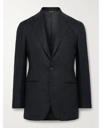 Saman Amel - Slim-fit Linen Suit Jacket - Lyst