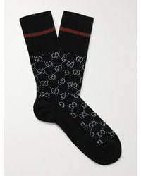 Gucci - GG Cotton Blend Socks - Lyst