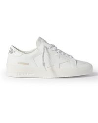 Golden Goose - Stardan Faux Leather Sneakers - Lyst