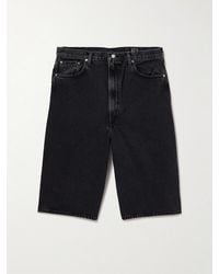 Orslow - Super Dad's Wide-Leg Denim Shorts - Lyst