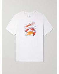 Nike - Sportswear Logo-print Cotton-jersey T-shirt - Lyst