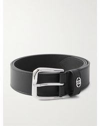 Gucci - 3.5cm Logo-embellished Leather Belt - Lyst