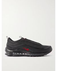 Nike - Air Max 97 Leather And Mesh Sneakers - Lyst