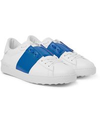 valentino open sneaker blue