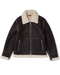 MR P. - Shearling Bomber Jacket - Lyst