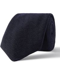 Canali - 8Cm Virgin Wool And Silk-Blend Tie - Lyst