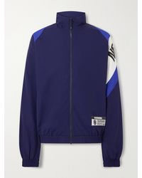 Neighborhood - Logo-Print Colour-Block Taffeta Track Jacket - Lyst