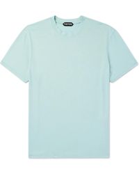 Tom Ford - Slim-Fit Lyocell And Cotton-Blend Jersey T-Shirt - Lyst