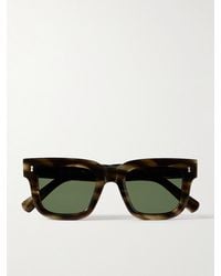 MR P. - Cubitts Plender D-frame Tortoiseshell Acetate Sunglasses - Lyst