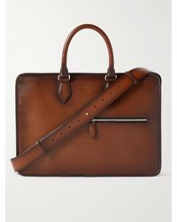 Berluti - Un Jour Scritto Venezia Leather Briefcase - Lyst