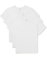 Second Layer - Cotton-jersey T-shirt - Lyst