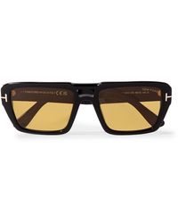 Tom Ford - Redford Aviator-style Acetate Sunglasses - Lyst