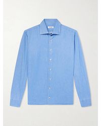 De Petrillo - Cotton-Chambray Shirt - Lyst
