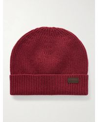 Canali - Wool And Cashmere-Blend Beanie - Lyst