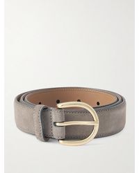 Morjas - 3Cm Suede Belt - Lyst