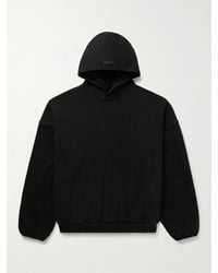Fear Of God - Hoodie aus Baumwoll-Jersey mit Logoapplikation - Lyst
