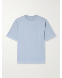 Casey Casey - Felix Garment-Dyed Cotton-Jersey T-Shirt - Lyst