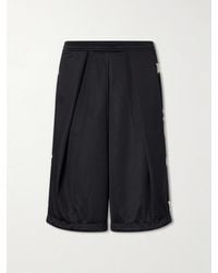 Kapital - Kome-Kome Straight-Leg Satin-Jersey Shorts - Lyst
