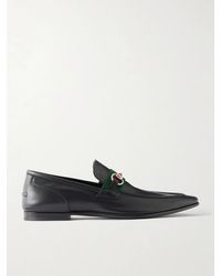 Gucci - Como Horsebit-embellished Leather Loafers - Lyst