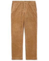 Polo Ralph Lauren - Bedford Slim-Fit Straight-Leg Cotton-Blend Corduroy Trousers - Lyst