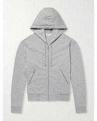 Dries Van Noten - Cotton-Jersey Zip-Up Hoodie - Lyst