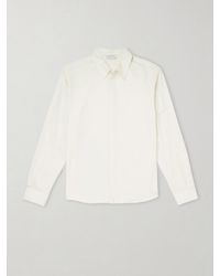 Gabriela Hearst - Abbe Cotton And Cashmere-Blend Shirt - Lyst